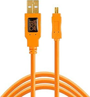 TETHERPRO USB 2.0 TO MINI-B 8 PIN CU8015-ORG