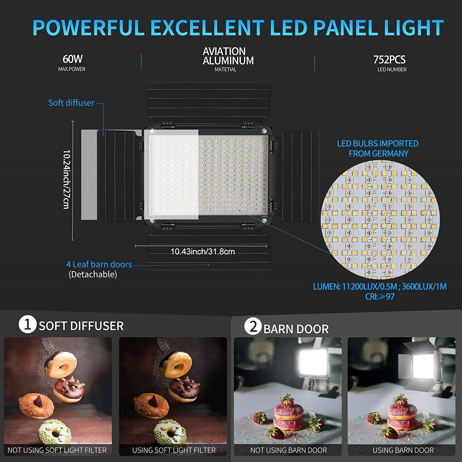 GVM 880RS RGB LED Video Light Studio 3-Video-Light-Kit