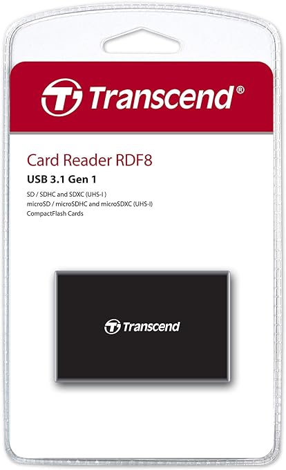 TRANSCEND TS-RDF8K2 USB3.1 CARD READER