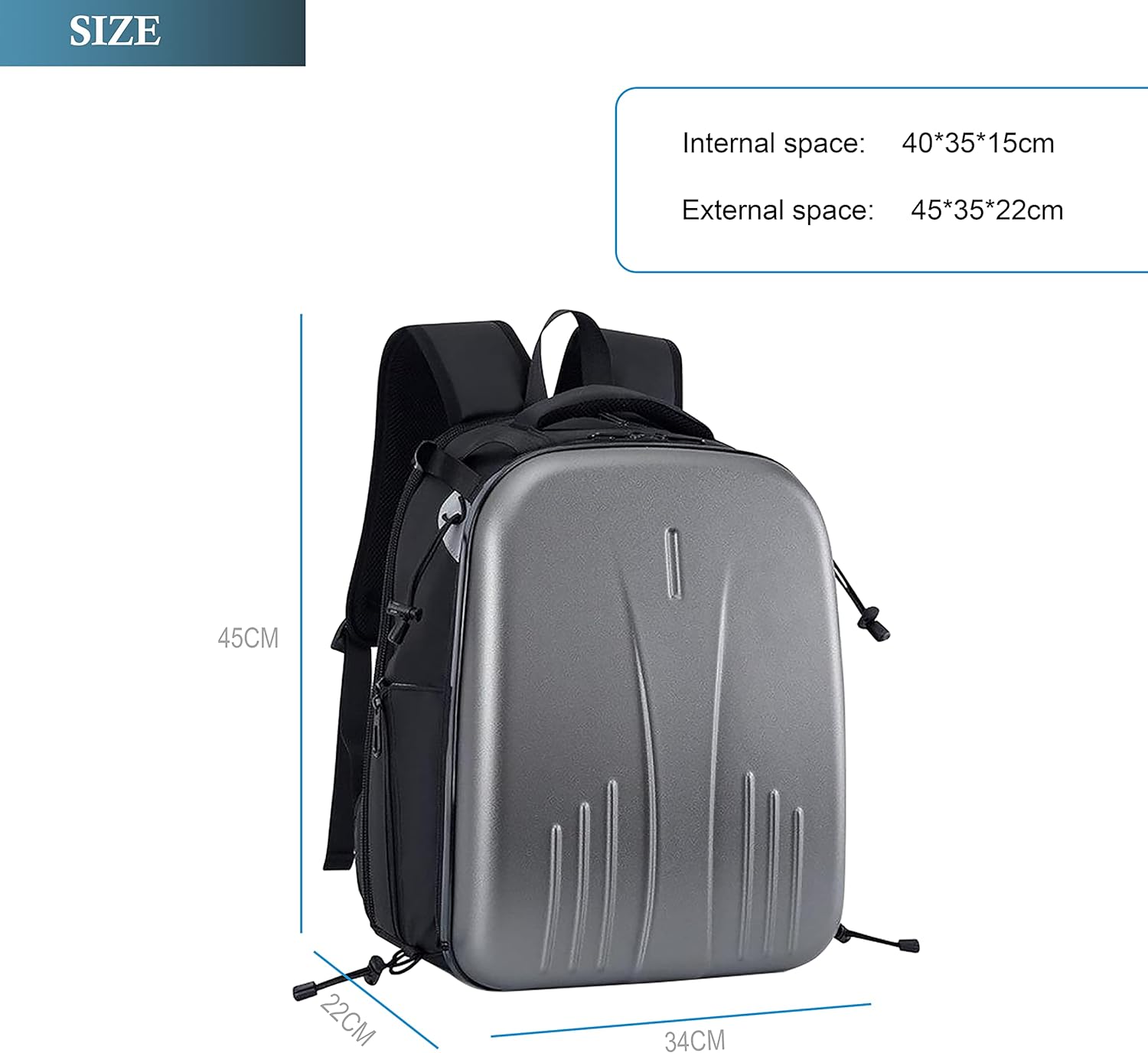 PROMAGE Professional DSLR Backpack PMB-6100 Grey