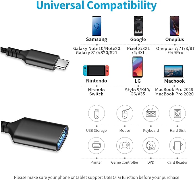PROMAGE OTG CABLE