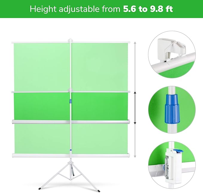 PROMAGE PM-G150TS GREEN SCREEN WITH TRIPOD STAND 150X200CM
