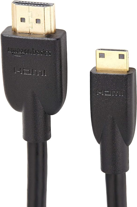 AMAZON BASICS BO14I8UHXE HIGH-SPEED MINI-HDMI TO HDMI CABLE 10FT 3M