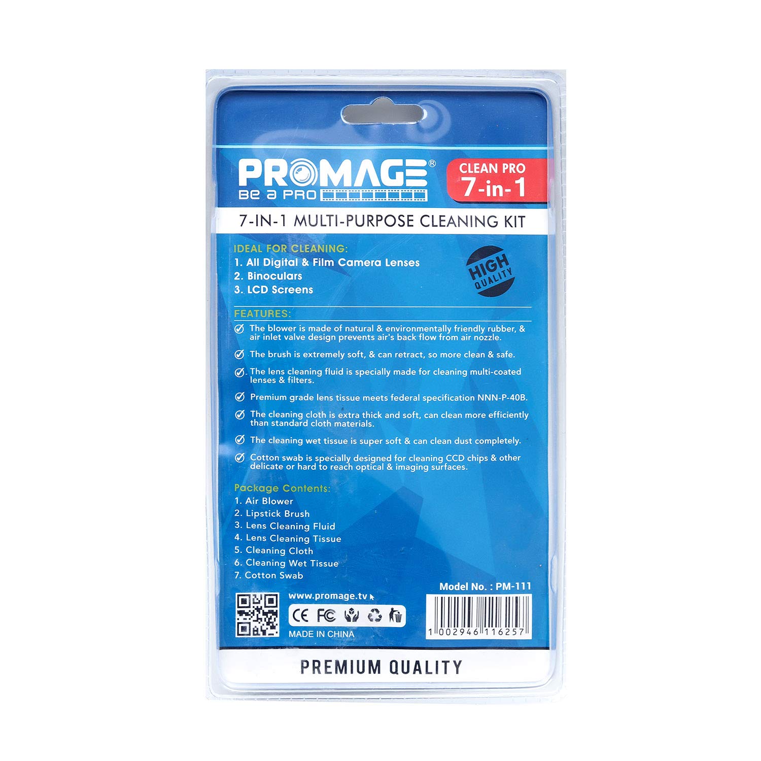 Promage 7 In 1 Multi Purpose Cleaning Kit - PM111