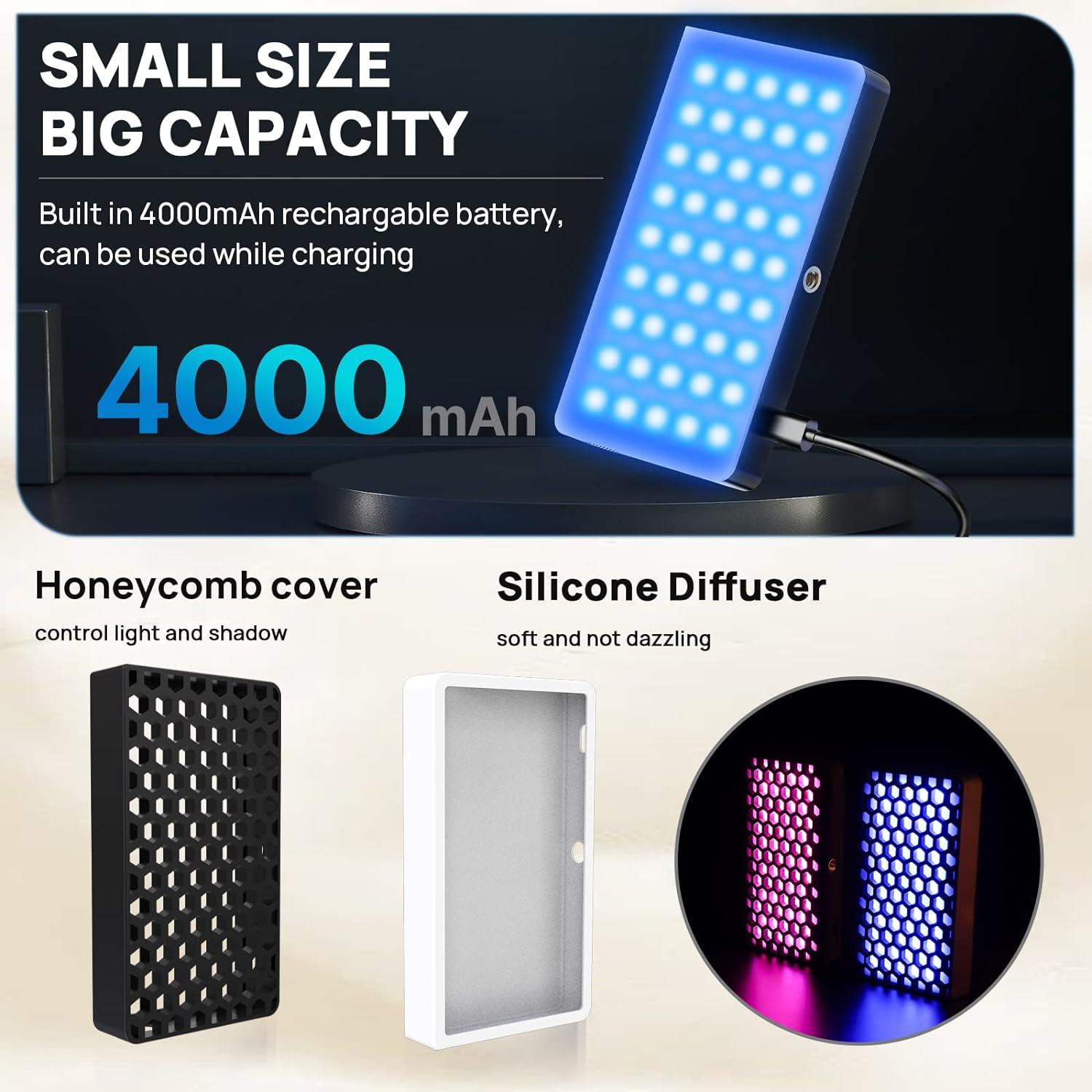 ULANZI LT002/PL-01 RGB VIDEO LIGHT