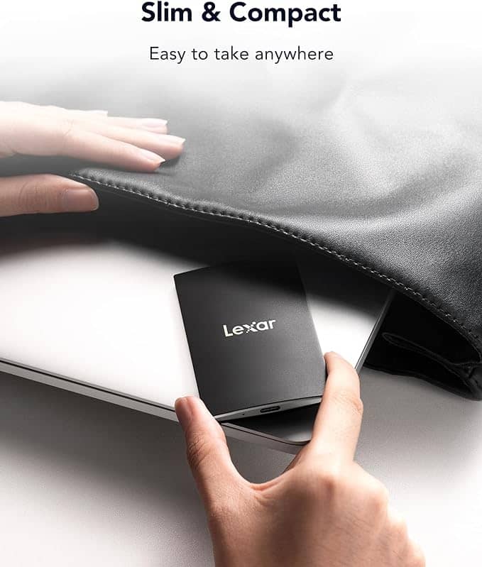 Lexar External Portable SSD 2TB, USB3.2 Gen2x2