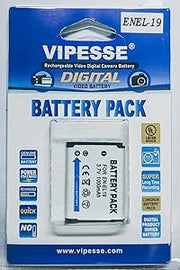 VIPESSE EN-EL19 Battery for Nikon Coolpix S2500/ S3100/ S4100/ 3200