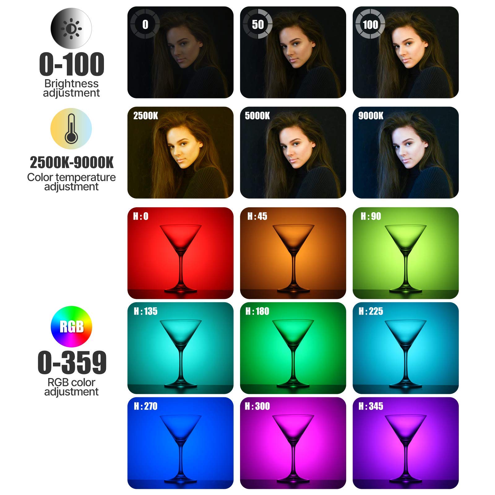 PROMAGE RGB VIDEO LIGHT PM20 R
