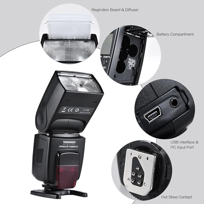 YONGNUO SPEEDLITE FLASH -YN568EXIII/N