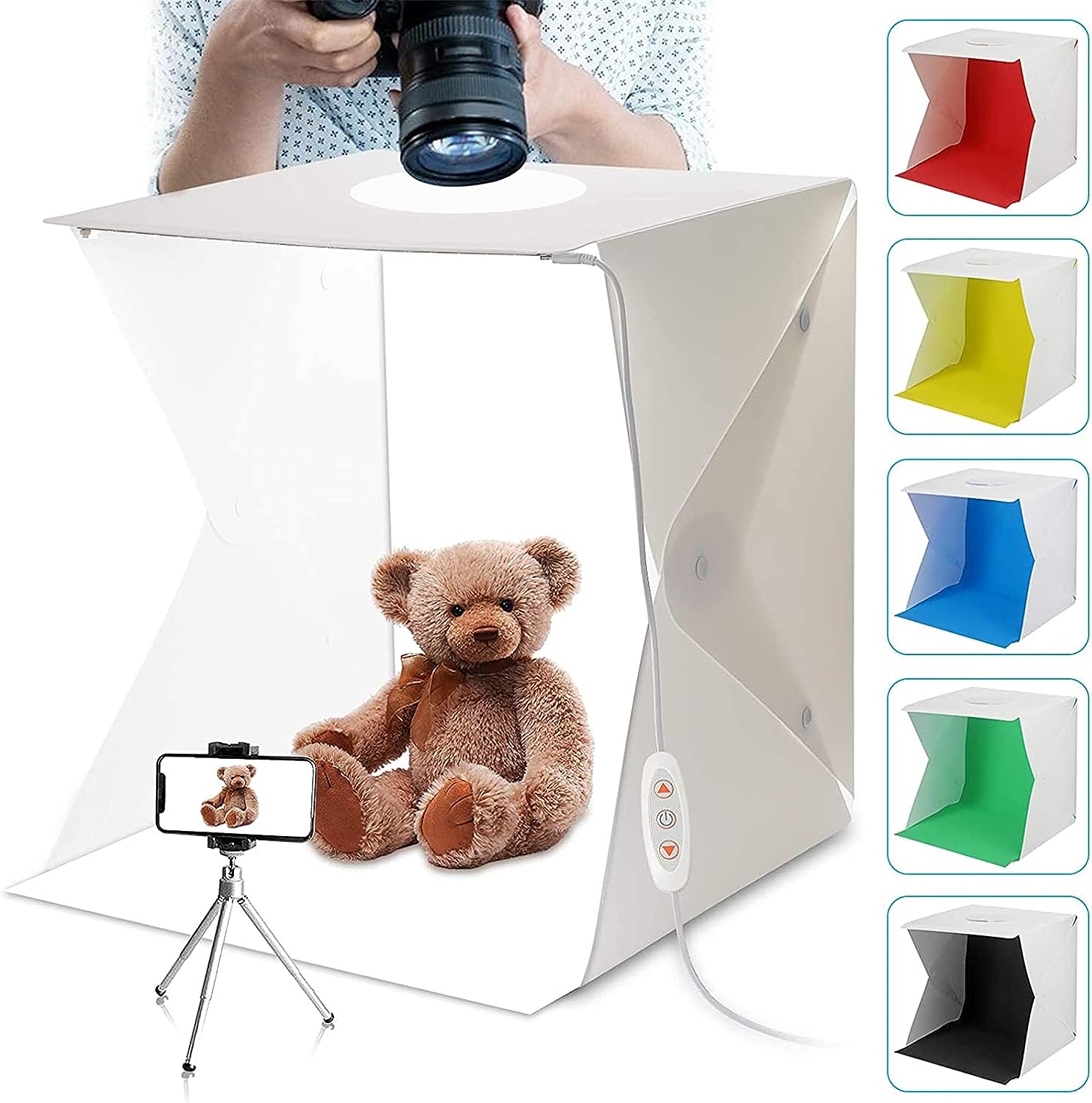 PROMAGE PORTABLE LED PHOTO BOX  25 CM