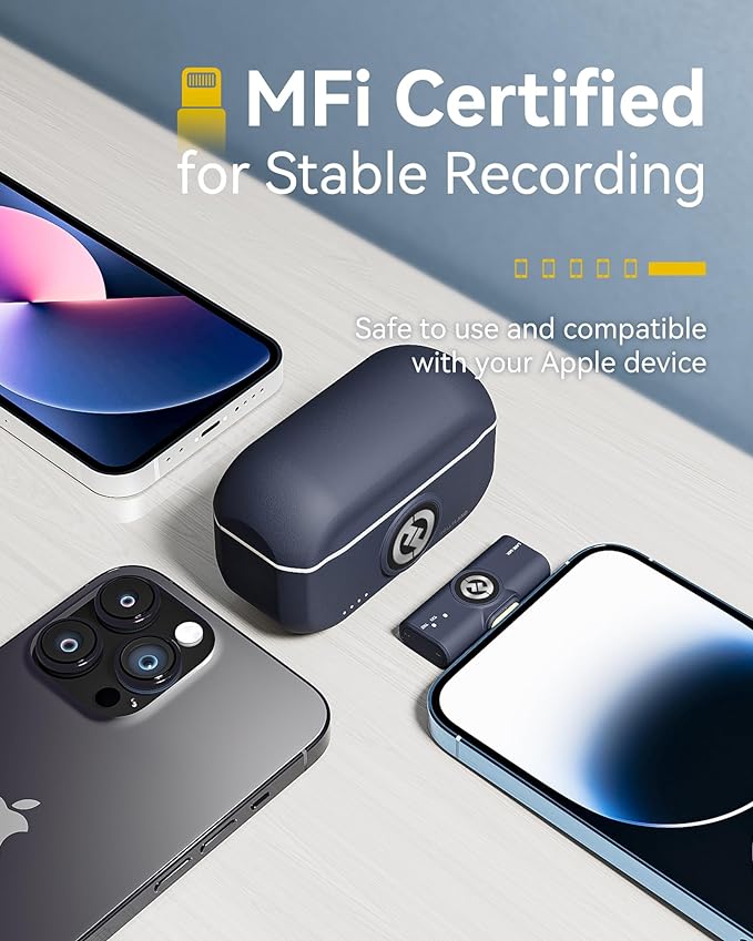 Hollyland Lark M2 Duo Wireless Microphone System for IOS Lightning