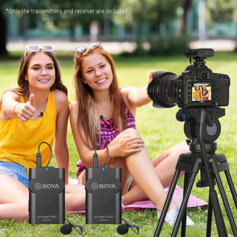 BOYA BY-WM4 PRO-K2 PORTABLE 2.4G WIRELESS MICROPHONE
