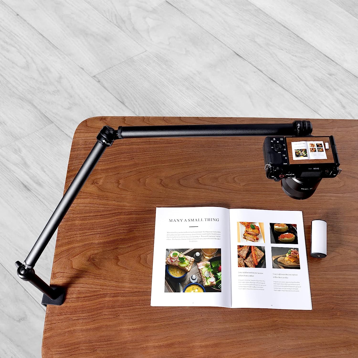 Ulanzi LS08 Flexible Overhead Camera Mount Desk Stand