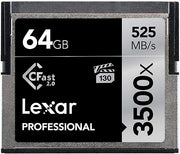 LEXAR PROFESSIONAL CFAST 2.0 CARD 64GB/525MB/3500X