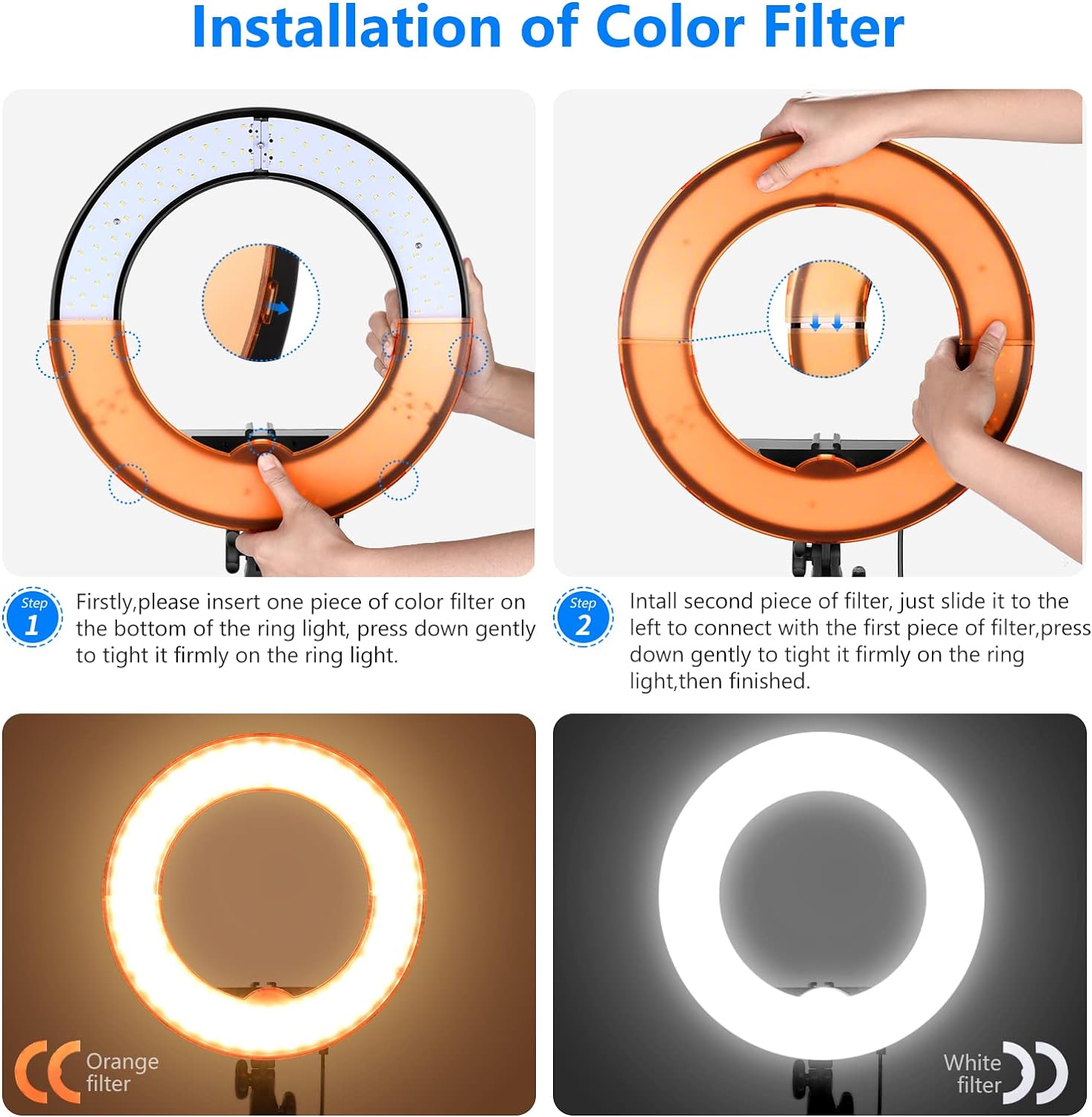 DISCOVERY RING LIGHT RL12 - BLACK