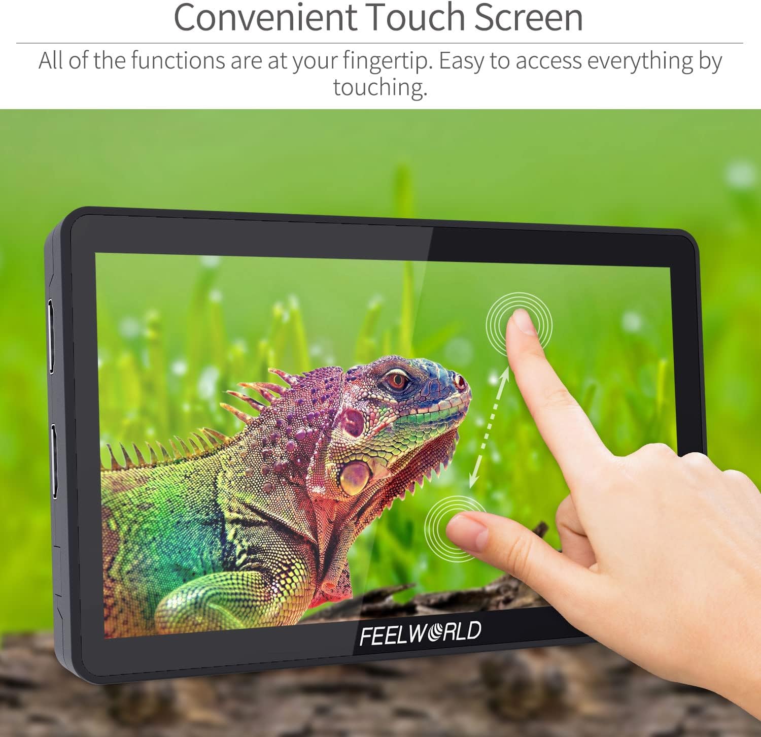 FEELWORLD F6 Plus V2 6″ 3D LUT 4K HDMI On-Camera IPS Monitor