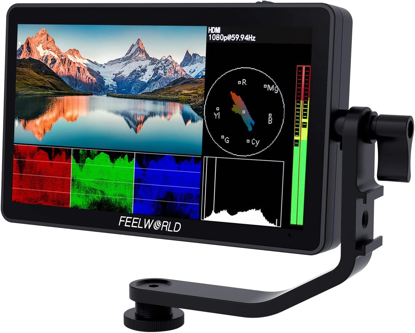 FEELWORLD F6 Plus V2 6″ 3D LUT 4K HDMI On-Camera IPS Monitor