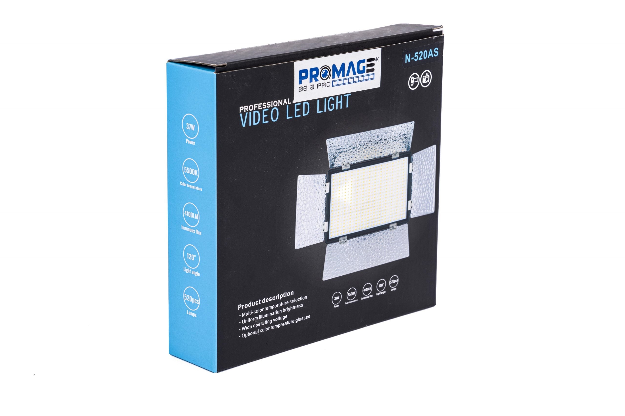 PROMAGE PROFESSIONAL VIDEO LIGHT PM 012 /N-520 AS