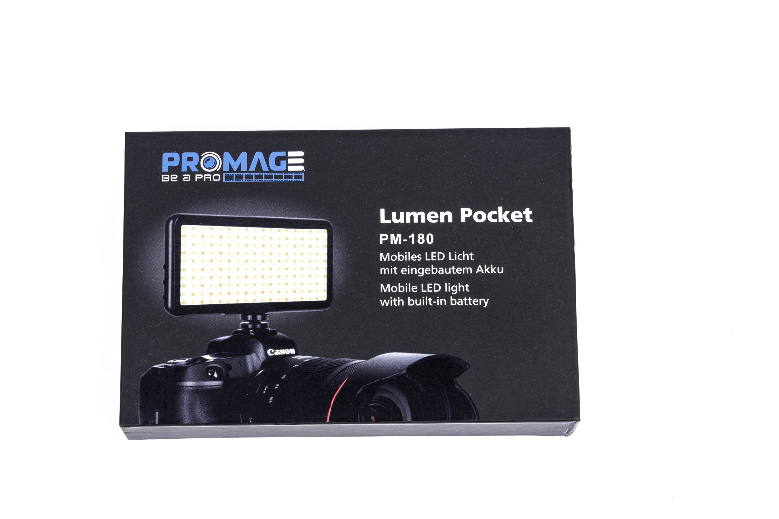 PROMAGE Professional Video Light Led PM-180B (Black)
