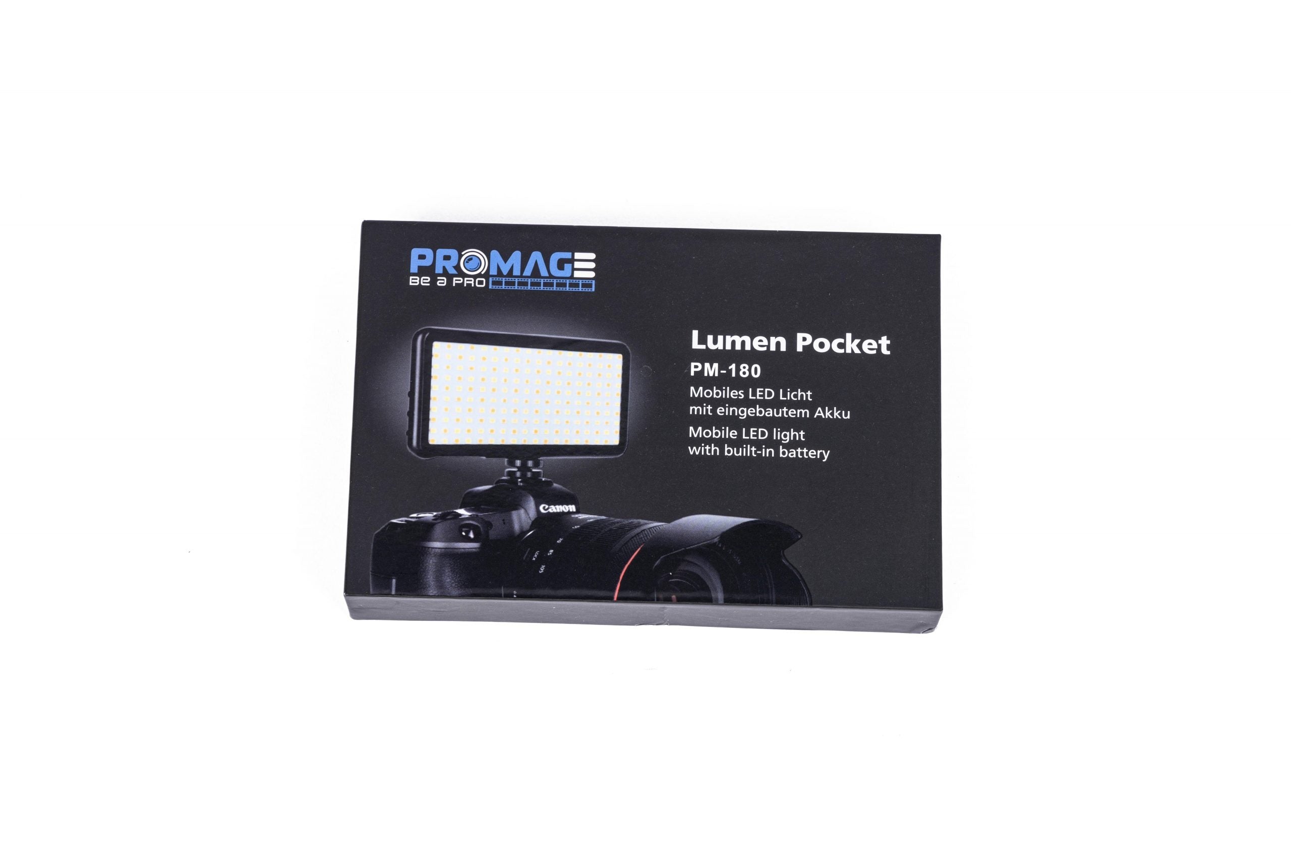 PROMAGE PROFESSIONAL VIDEO LIGHT LED PM-180 S- SILV