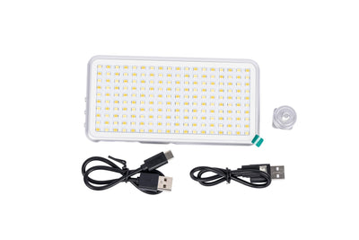 PROMAGE PROFESSIONAL VIDEO LIGHT LED PM-180 S- SILV