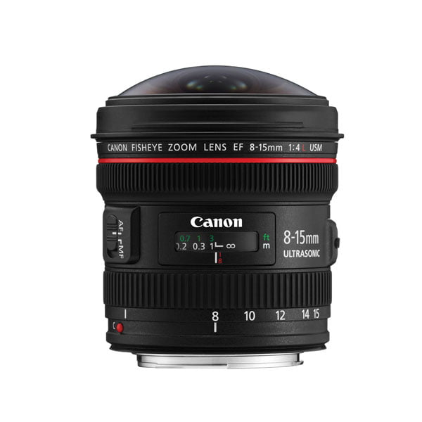 Canon EF 8-15mm f/4L Fisheye USM Lens