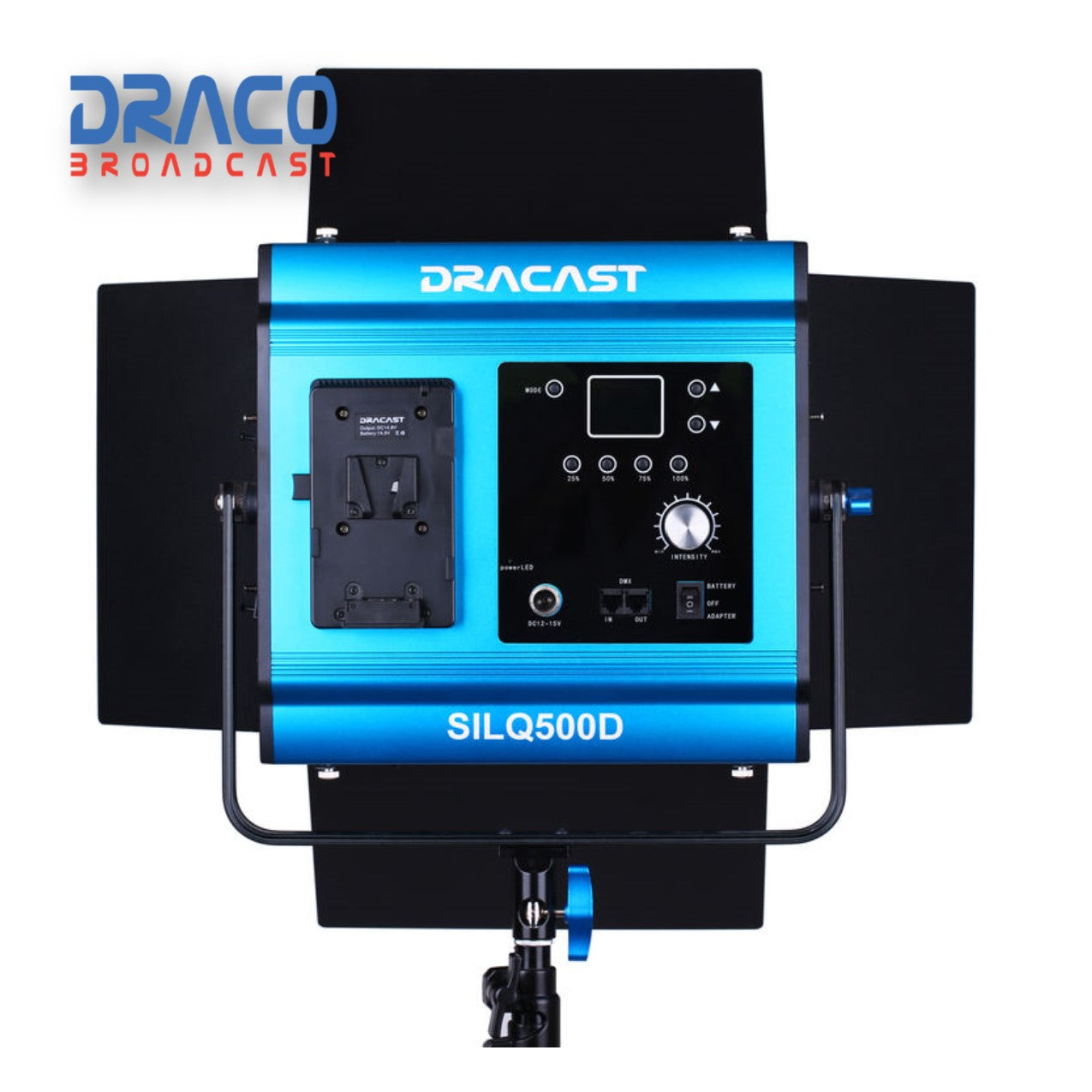 Dracast LED500 Silq Daylight LED 3 Light Kit