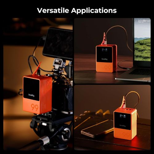 SmallRig VB99 Mini V-Mount Battery 4929 (Orange)