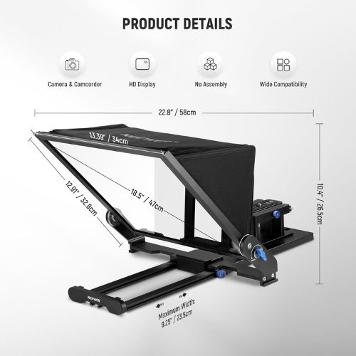 Neewer X17 17" II Aluminum Alloy Teleprompter