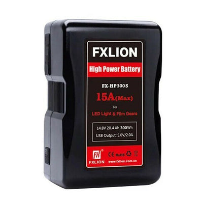 Fxlion FX-HP300S 14.8V Lithium-Ion V-Mount Battery (20.4Ah, 300Wh)