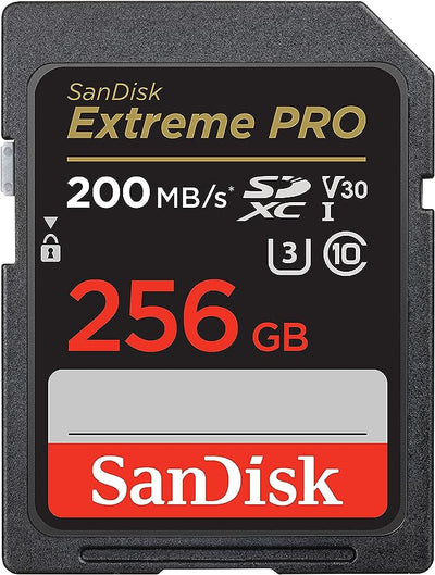 SANDISK EXTREME PRO SDXC UHS-I 256GB 200MB/S SDSDXXD-256G-GN4IN