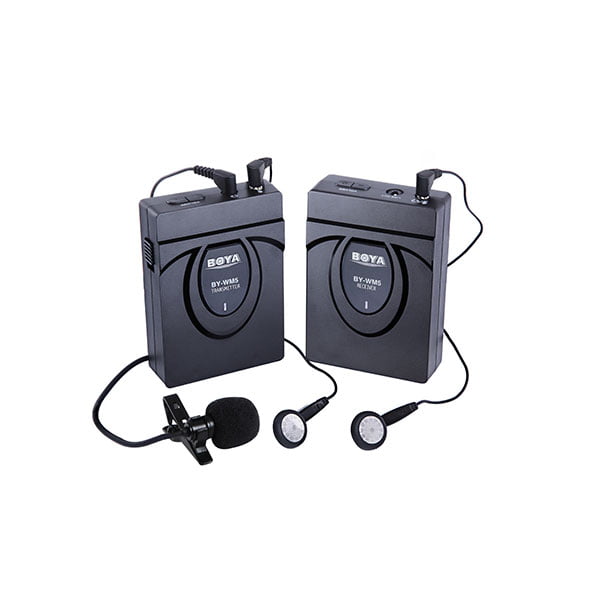 BOYA BY-WM5 2.4GHz Wireless Lavalier Microphone System
