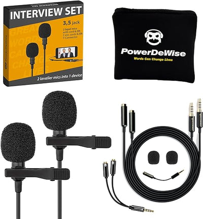 POWERDEWISE 1B DUAL MICROPHONE SET