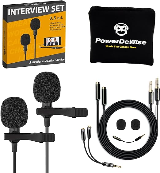 POWERDEWISE 1B DUAL MICROPHONE SET