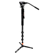 E-Image MA110 Video Monopod - Aluminium with GH03F Fluid Head
