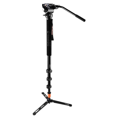 E-Image MA110 Video Monopod - Aluminium with GH03F Fluid Head