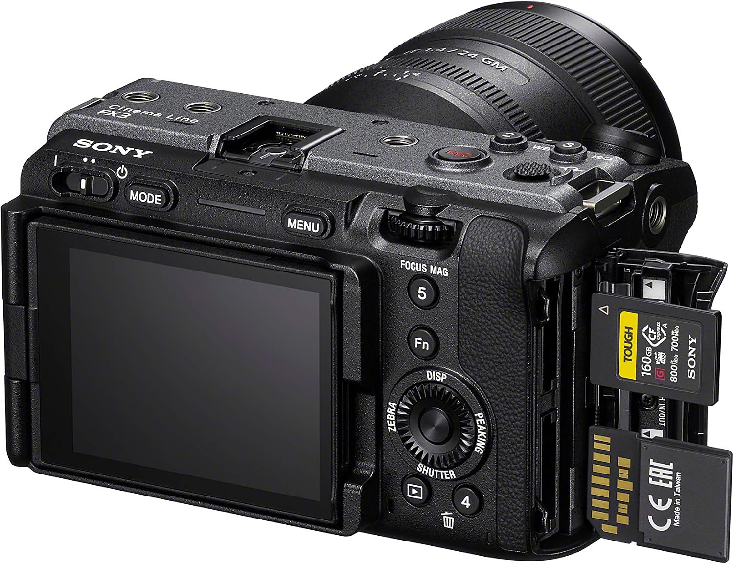 Sony FX3 Full-Frame Cinema Camera - 1-Year Manufacturer’s Warranty