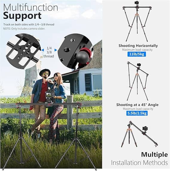 NEEWER ER1-100 100cm App Electronic Video Slider