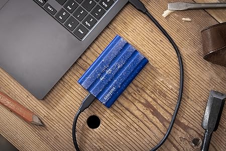 SAMSUNG 2TB T7 SHIELD PORTABLE SSD (BLACK)