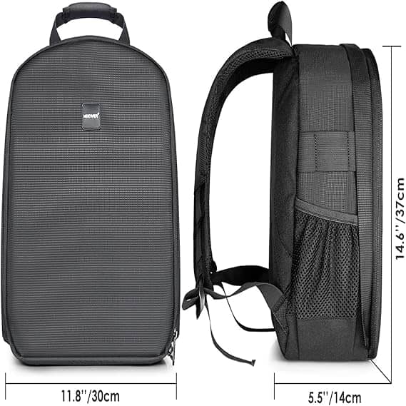 Neewer Multi-Function Backpack for Cameras and Accessories (Gray Interior)