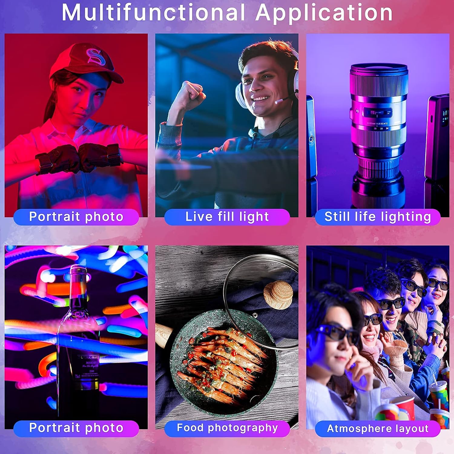 Ulanzi VL120 Bi-Color LED Video Light