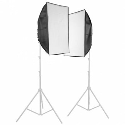 Fancier SFL4 - 4Head Lamp With Soft Box 50X70cm With 4Pc Lamp 135W Without Stand