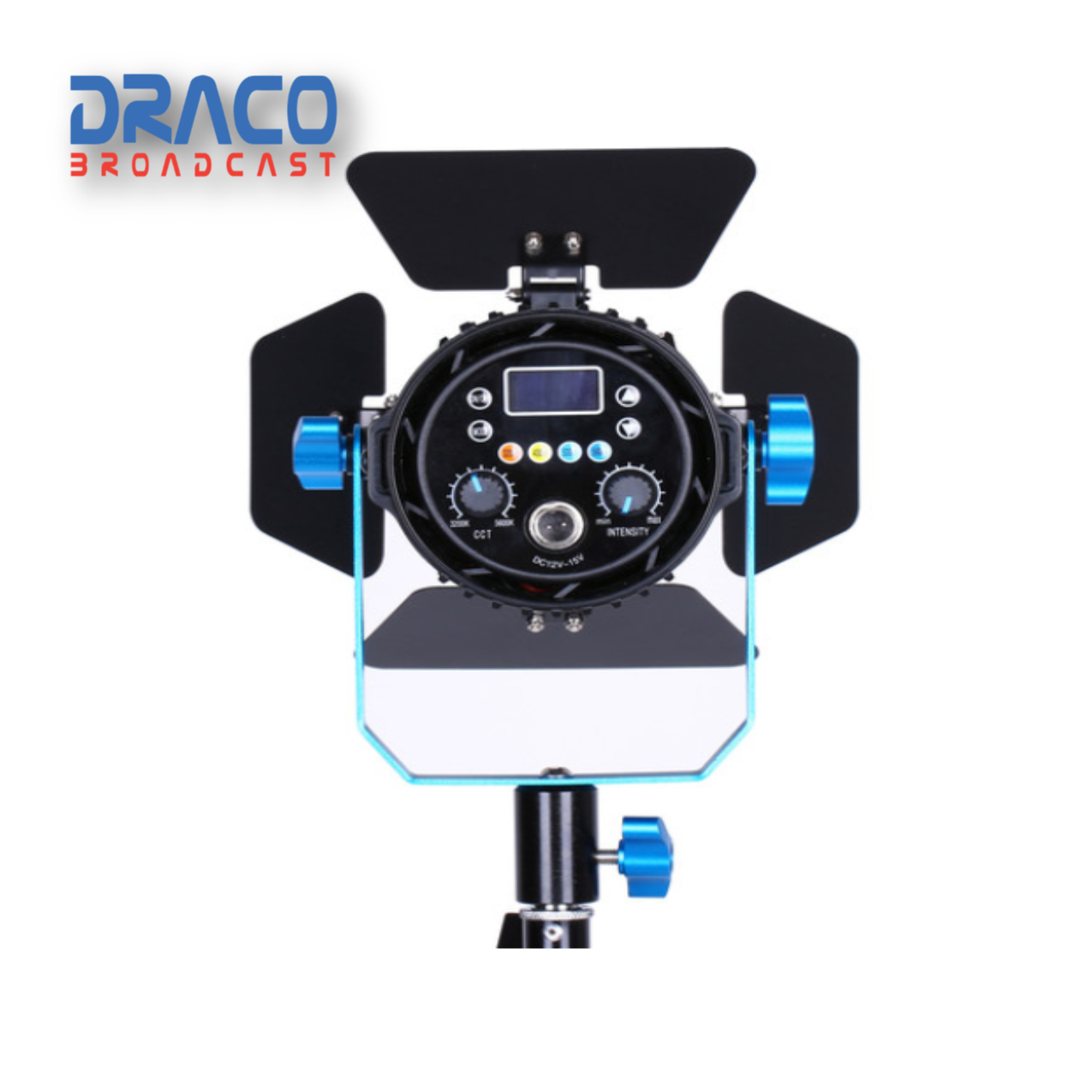 Dracast Boltray Plus 400 Daylight 3 Light Kit with Dual NP-F Battery Plates and Injection Molded Travel Case