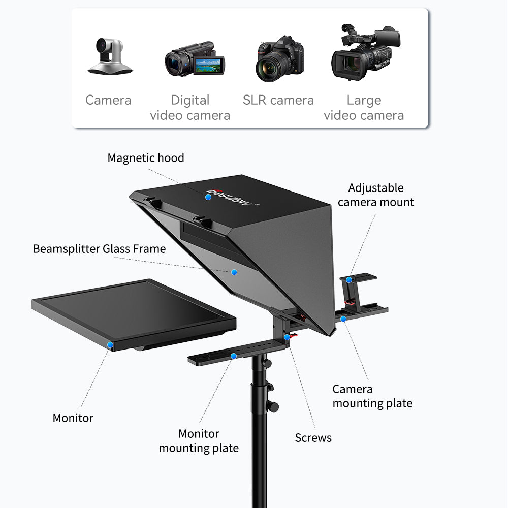 Desview T20 Broadcast Teleprompter