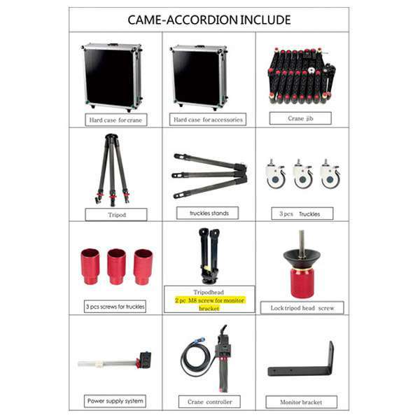 CAME-TV Accordion Crane Jib