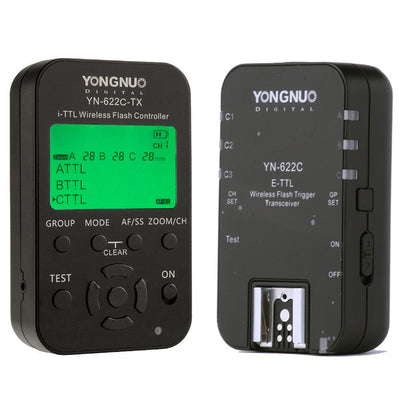 YONGNUO WIRELESS FLASH TRIGGER -YN622C-KIT E-TTL