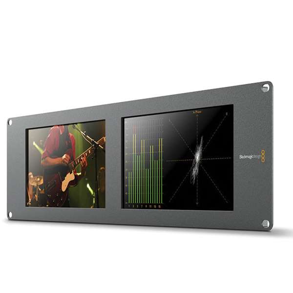 Blackmagic Design SmartScope Duo 4K Rack-Mounted Dual 6G-SDI Monitors