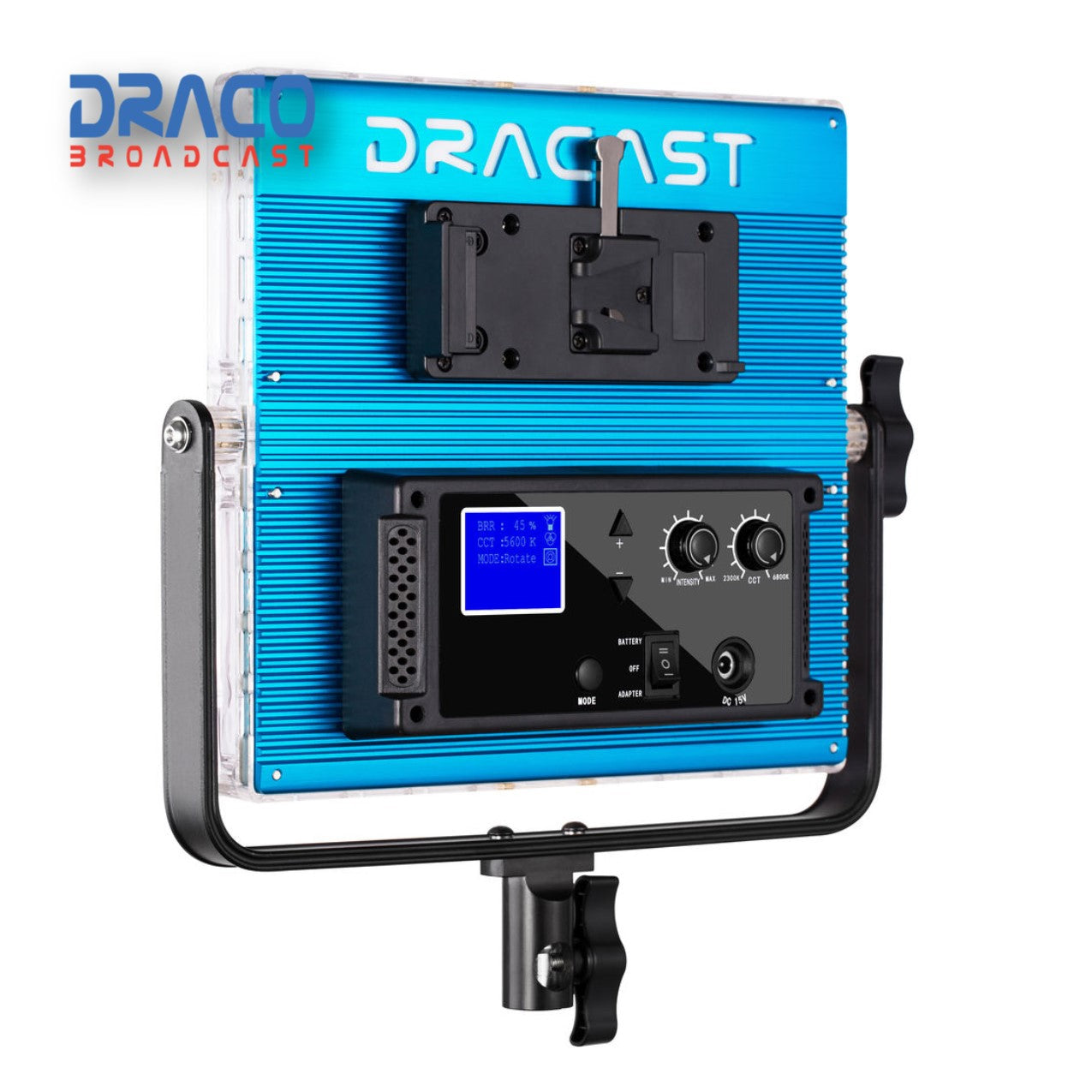 Dracast 728 RGBW 3-Light-Kit with Hard Case