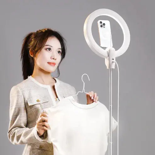 Ulanzi 10-inch Ring Light with Stand and Magnetic Phone Mount (LT030)