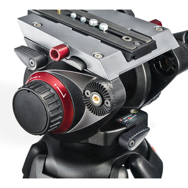Manfrotto 504HD Head with 546GB 2-Stage Aluminum Tripod System